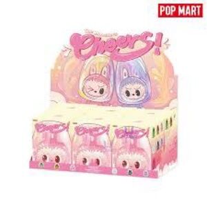 POP MART Cheers! Pink and Purple Action Figures